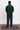 Navy Form Pleat Pant